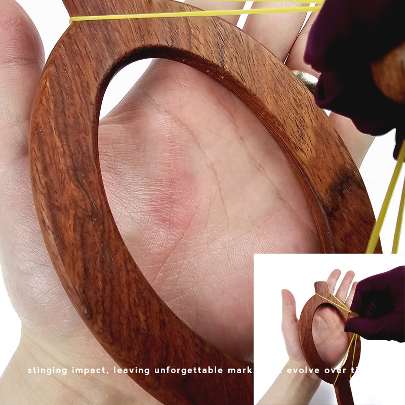 The Punisher Wooden BDSM Sling shot Paddle