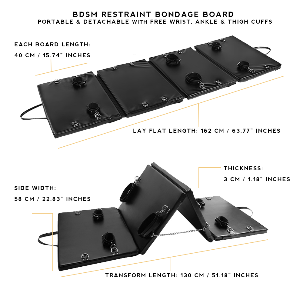 BDSM Restraint Board Portable & Detachable