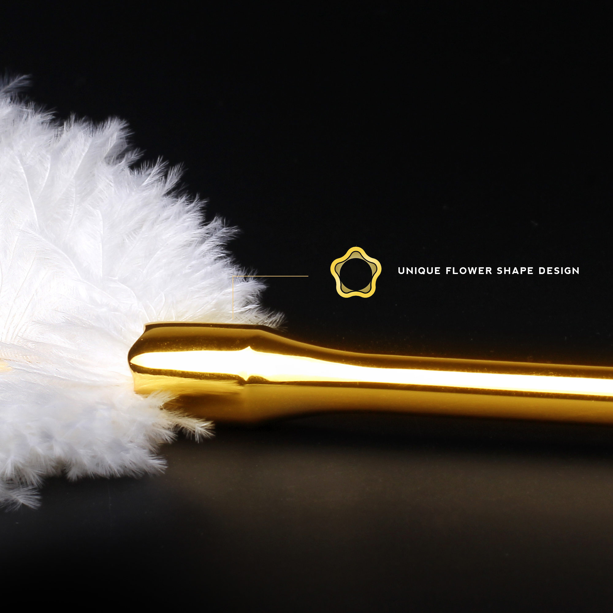 Luxury Ostrich Feather Tickler
