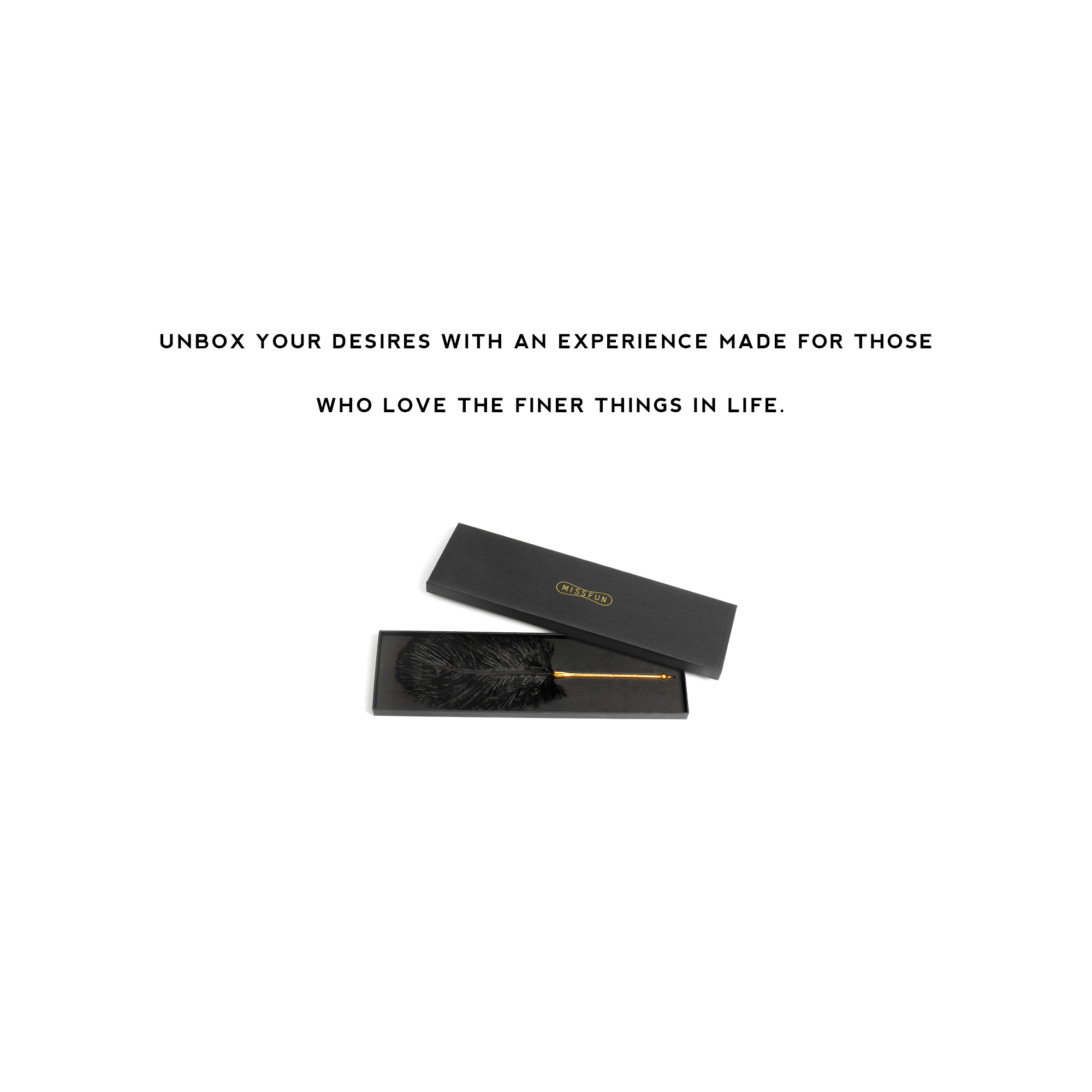 Luxury Ostrich Feather Tickler