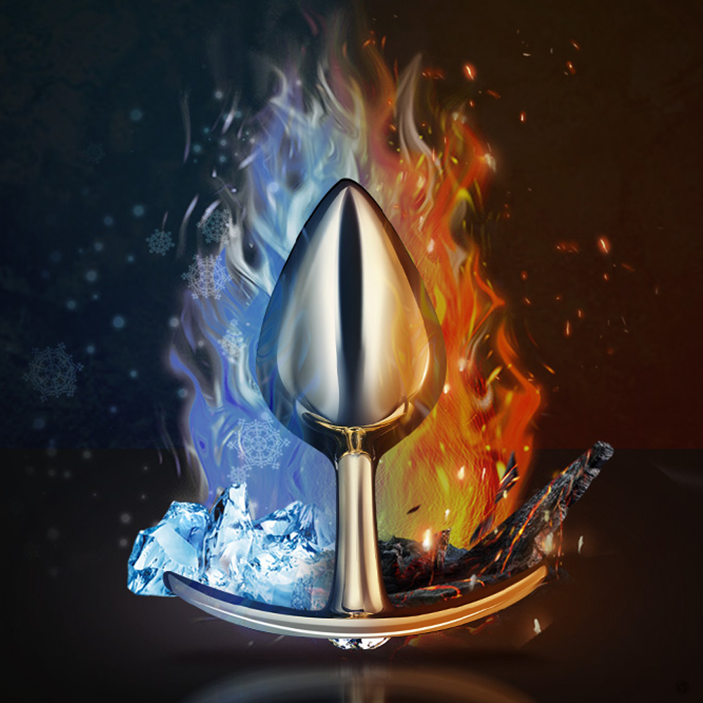 Golden Diamond Anal Plug