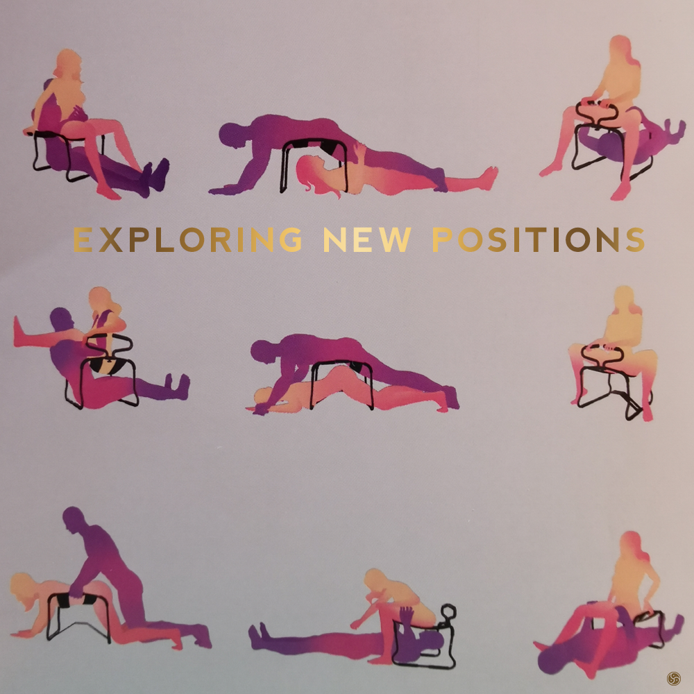 Sex Bounce Stool with Dildo Bridge Mount and FREE Suction Cup Dildo