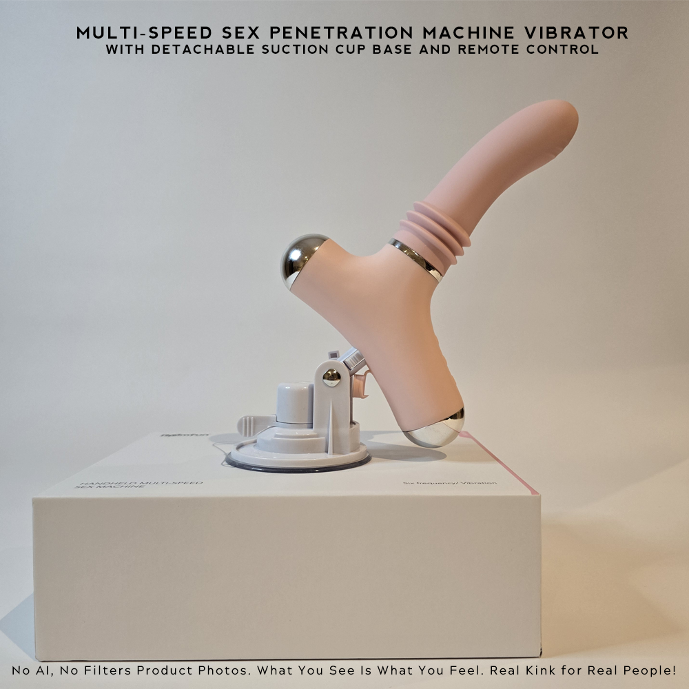 Multi-Speed Sex Penetration Machine Compact Vibrator with Detachable Suction Cup Base