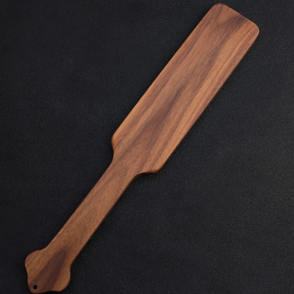 Genuine Walnut Wood Spanking Board with Natural Pattern