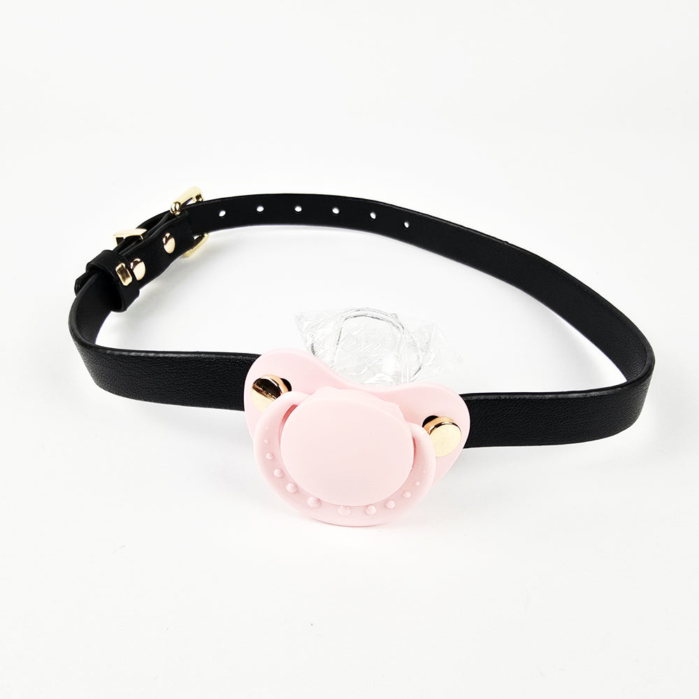 Daddy Dom/Little Girl DDLG Black Pink Bondage Set