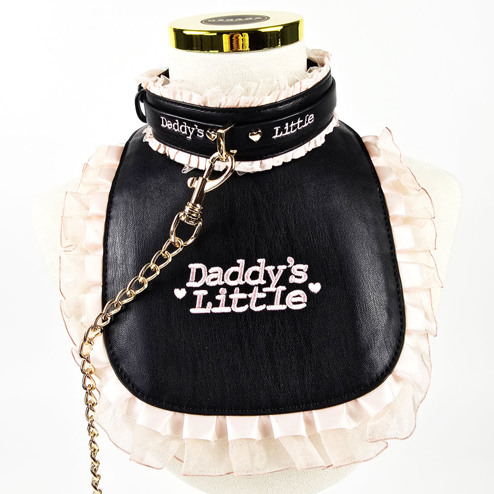 Daddy Dom/Little Girl DDLG Black Pink Bondage Set