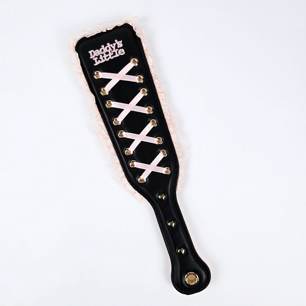 Daddy Dom/Little Girl DDLG Black Pink Bondage Set