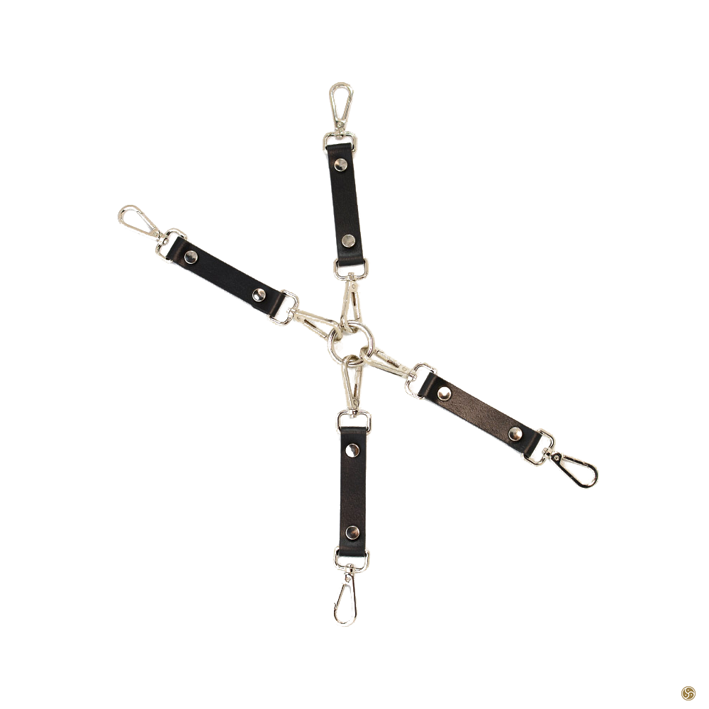 Genuine Leather BDSM Hogtie (Detachable)