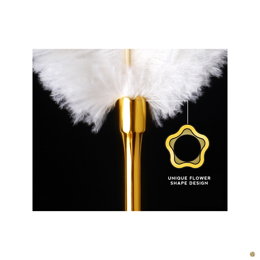 11.11 Luxury Sex Position Support Ankle Sling + Luxury Ostrich White Feather Tickler