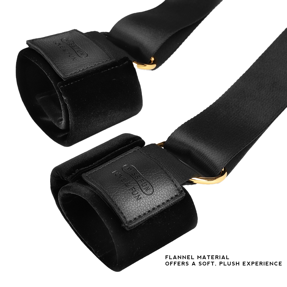 Luxury Sex Position Support Ankle Sling with wrist cuffs, designed for secure and comfortable restraint during intimate play.