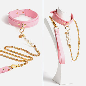 MISSFUN® Luxury Pink Passion Dolly Vegan Leather BDSM Set