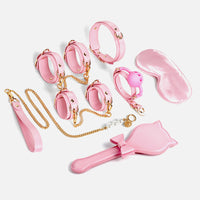 MISSFUN® Luxury Pink Passion Dolly Vegan Leather BDSM Set