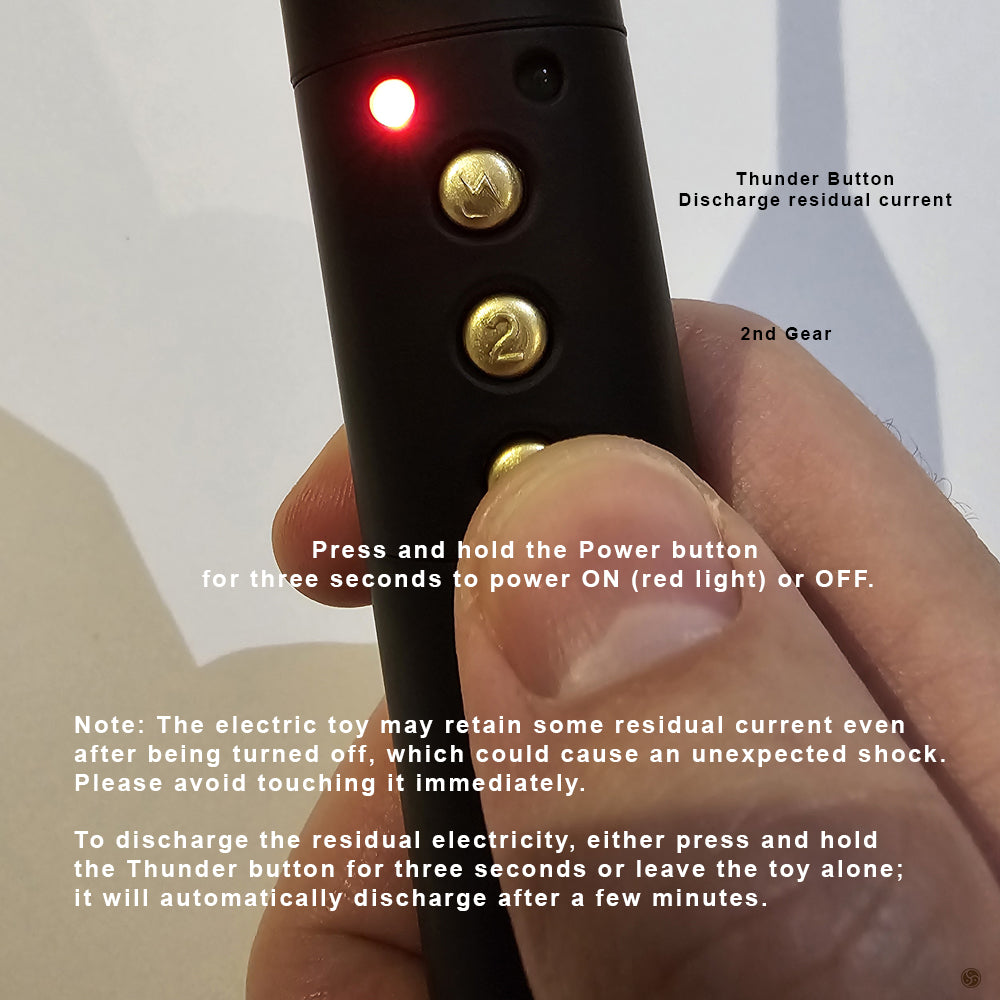 Passionate BDSM Electro Play Series: Whip, Cane, Paddle & Baton USB Rechargeable