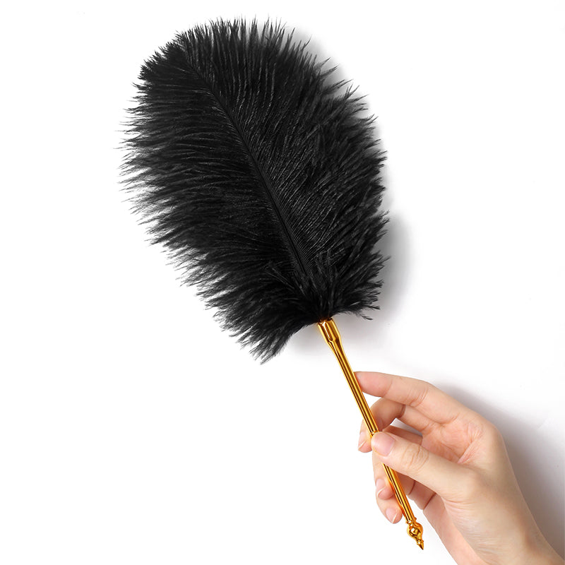 MISSFUN® Luxury Ostrich Feather Tickler with The Pointy End