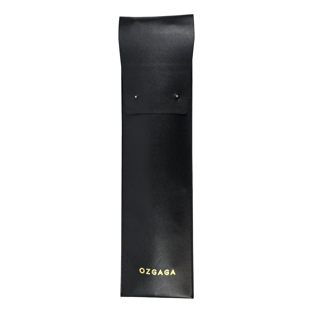 Deluxe BDSM Punisher Spanking Kit featuring impact play tools including a riding crop, spanking cane, leather paddle ruler, triple-layered spanking paddle, and a wooden-handle leather paddle, displayed with a black leather storage bag.