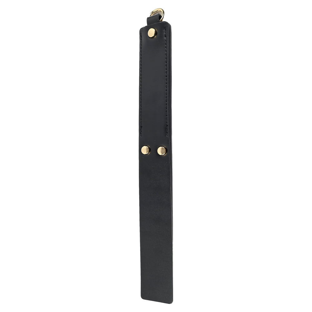 Deluxe BDSM Punisher Spanking Kit featuring a triple-layered spanking paddle