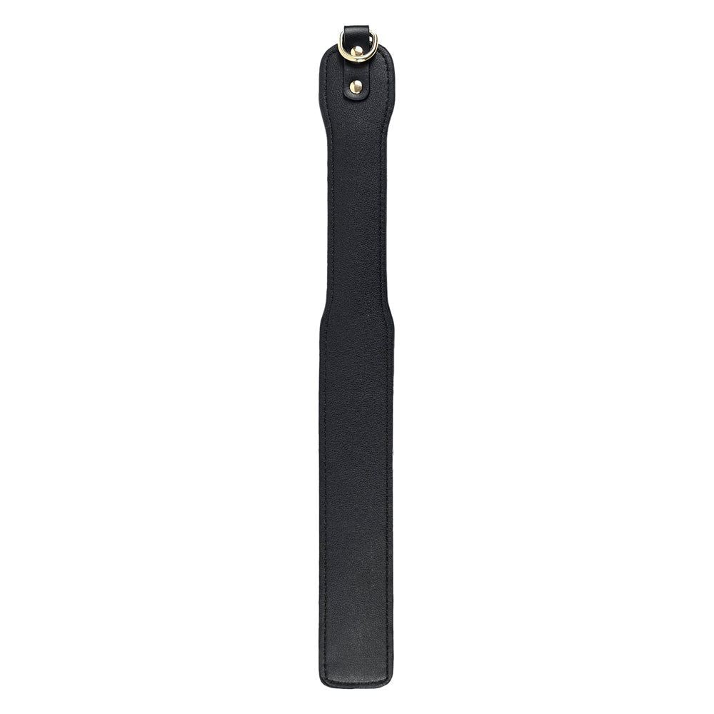 Deluxe BDSM Punisher Spanking Kit featuring a leather paddle ruler