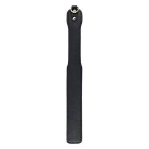 Deluxe BDSM Punisher Spanking Kit featuring a leather paddle ruler