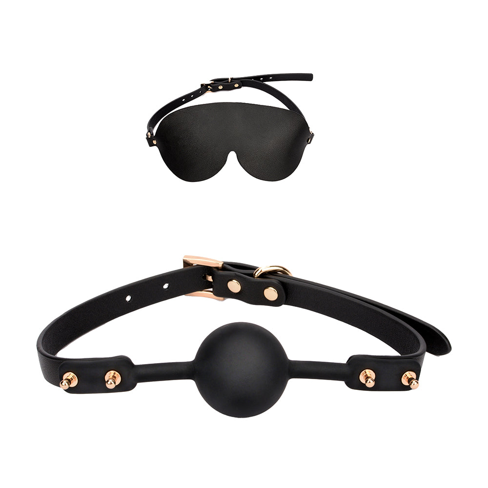 MISSFUN® Signature Collection Genuine Leather BDSM Restraint Kit (12 Pieces)