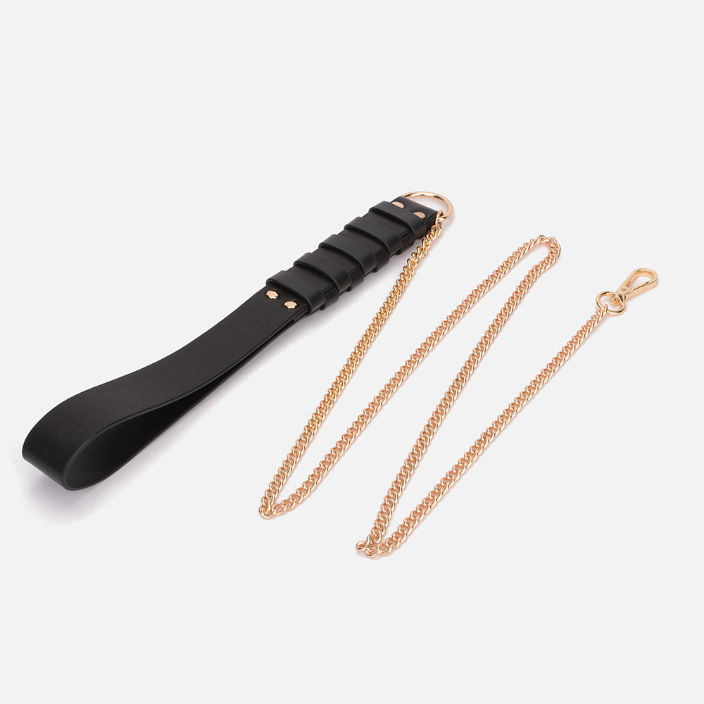 MISSFUN® Signature Collection Genuine Leather BDSM Restraint Kit (12 Pieces)