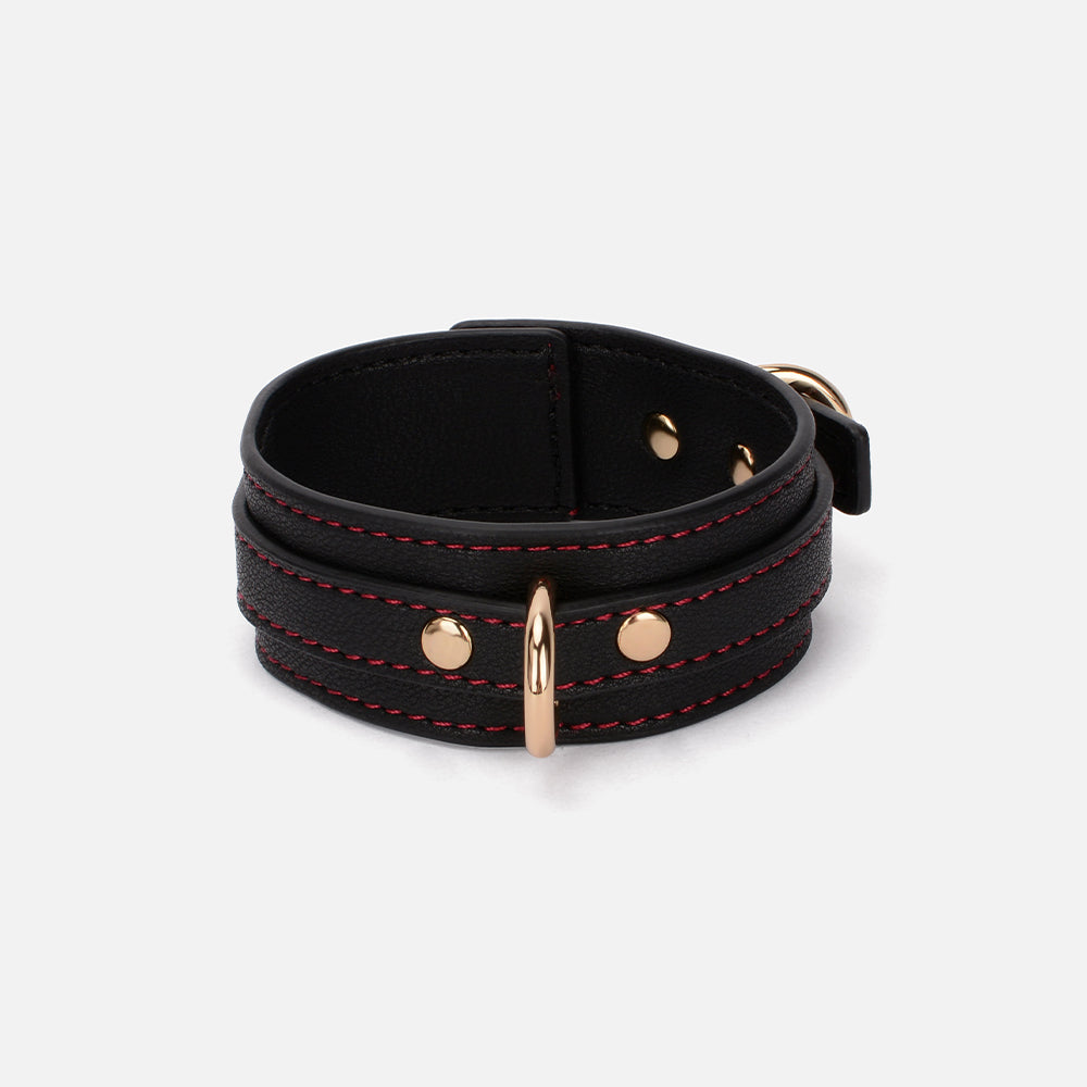 MISSFUN® Signature Collection Vegan Leather BDSM Kit (12 Pieces) with Red Stitching