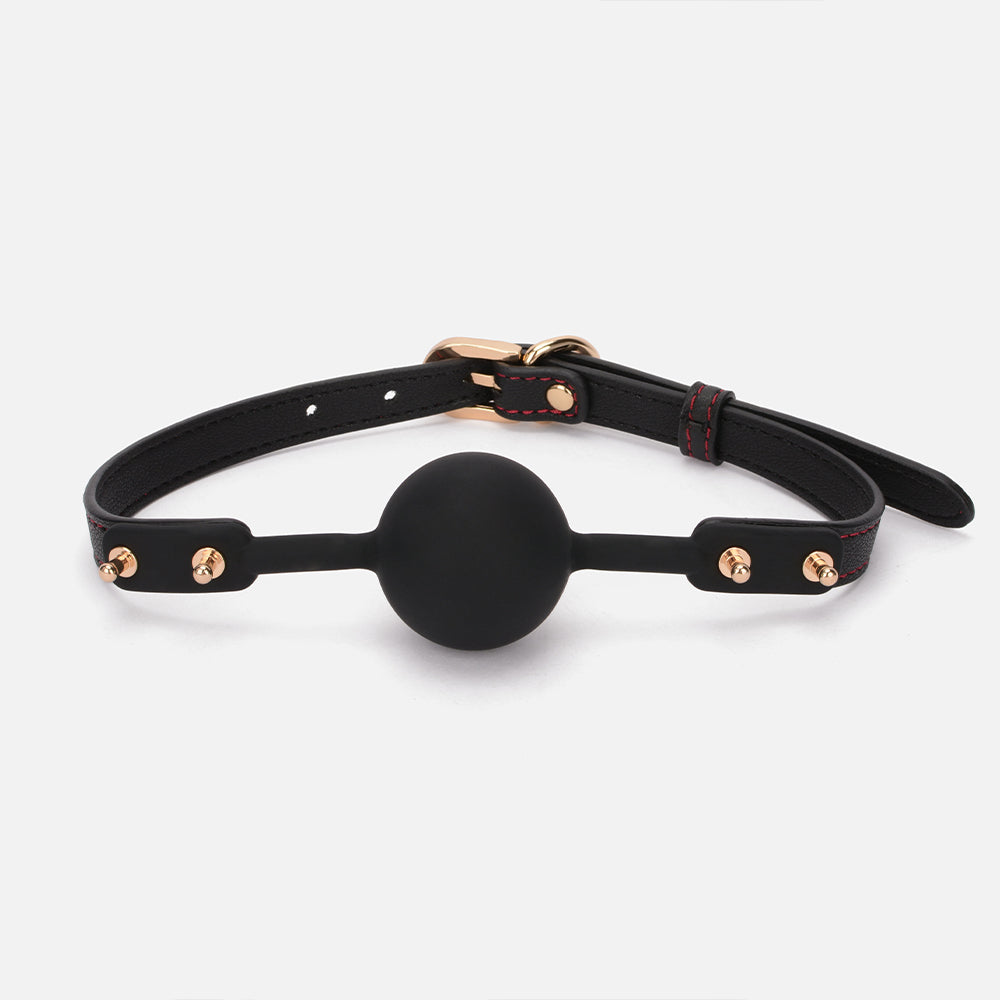 MISSFUN® Signature Collection Vegan Leather BDSM Kit (12 Pieces) with Red Stitching