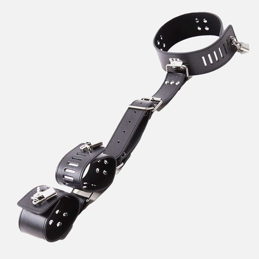 Behind-the-Back Posture Restraint Set (Vegan Leather)