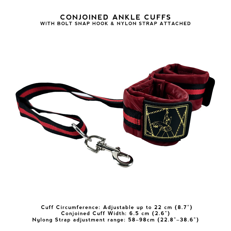 Deluxe Red Passion Behind Back Restraint Kit (5pc)