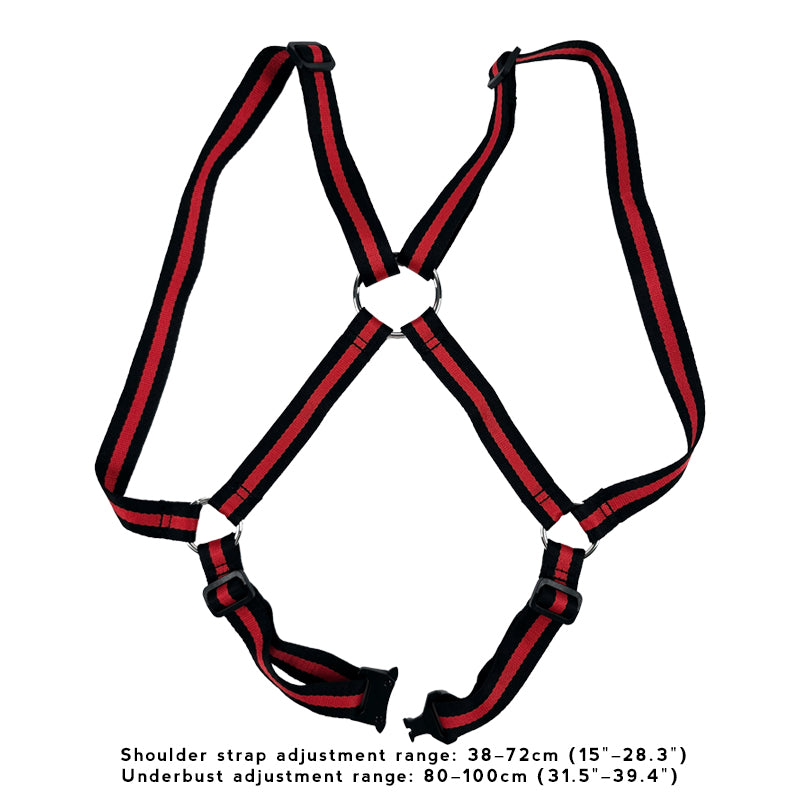 Deluxe Red Passion Behind Back Restraint Kit (5pc)