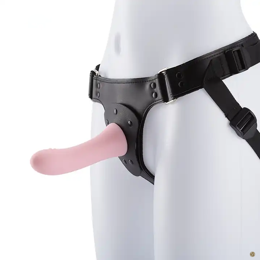Deluxe Strap-On Harness Kit with Silicone Dildo