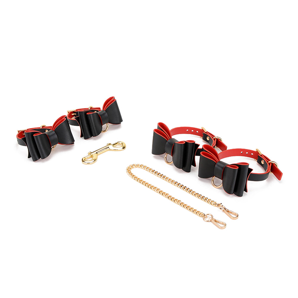 BDSM Bowtie Bondage Submissive Set (9 Pieces)