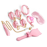 MISSFUN® Luxury Pink Passion Dolly Vegan Leather BDSM Set