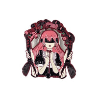 Alloy Enamel Pins - BDSM Prayer Girl