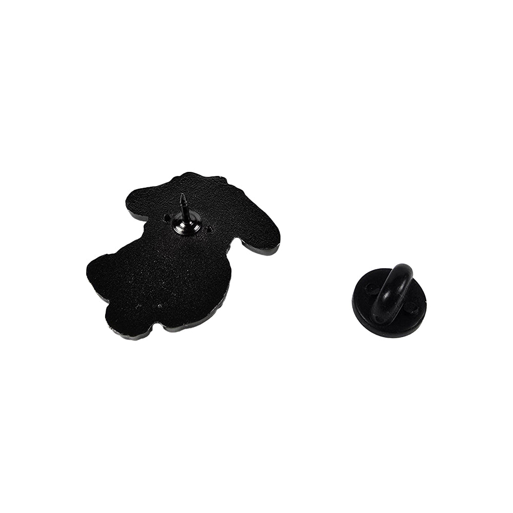 Alloy Enamel Pins - Kinky Bunny Vibrating Wand