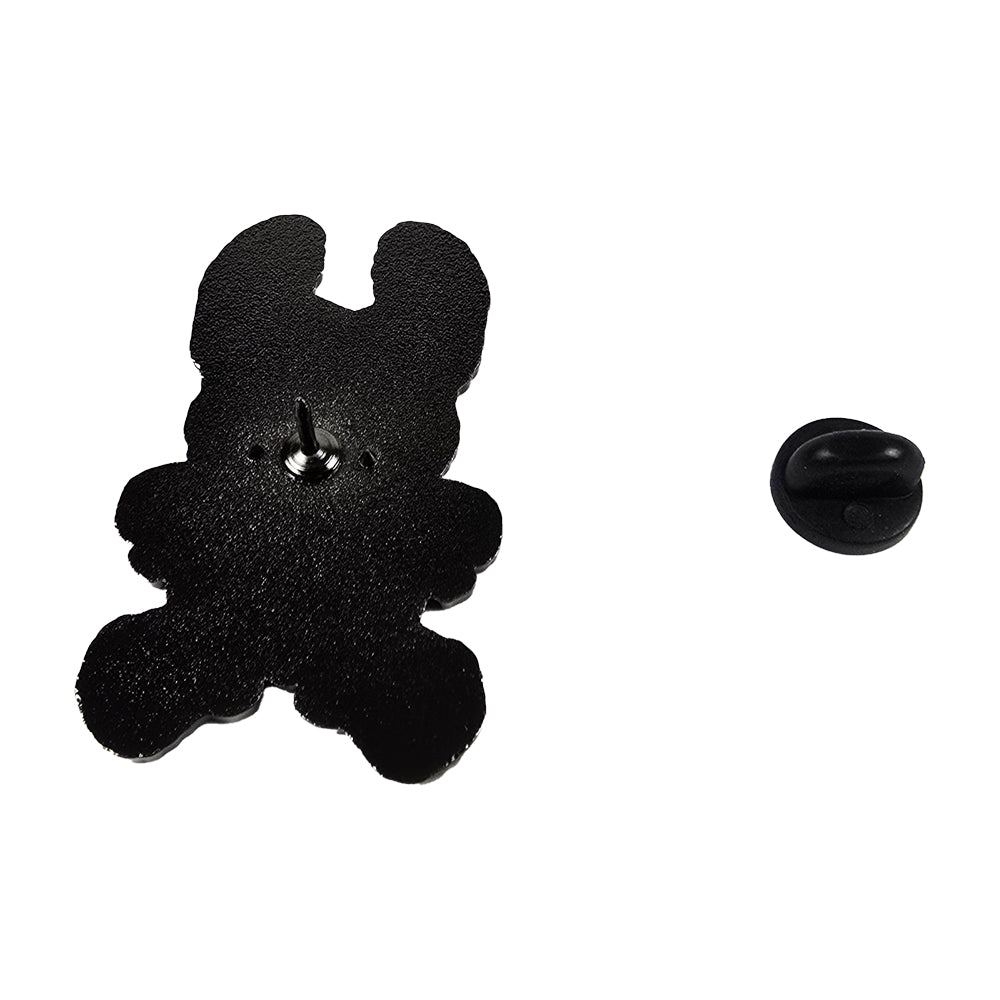Alloy Enamel Pins - Kinky Love Bunny