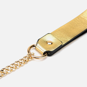 Golden "Kinky Kitten" 6-Piece Bondage Set