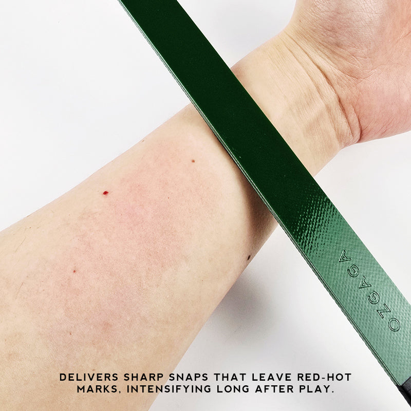 Green PVC Strip Paddle Sharp Sting