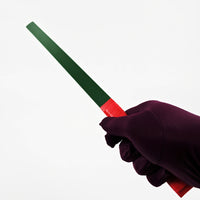 Green PVC Strip Paddle Sharp Sting (Dual Texture)