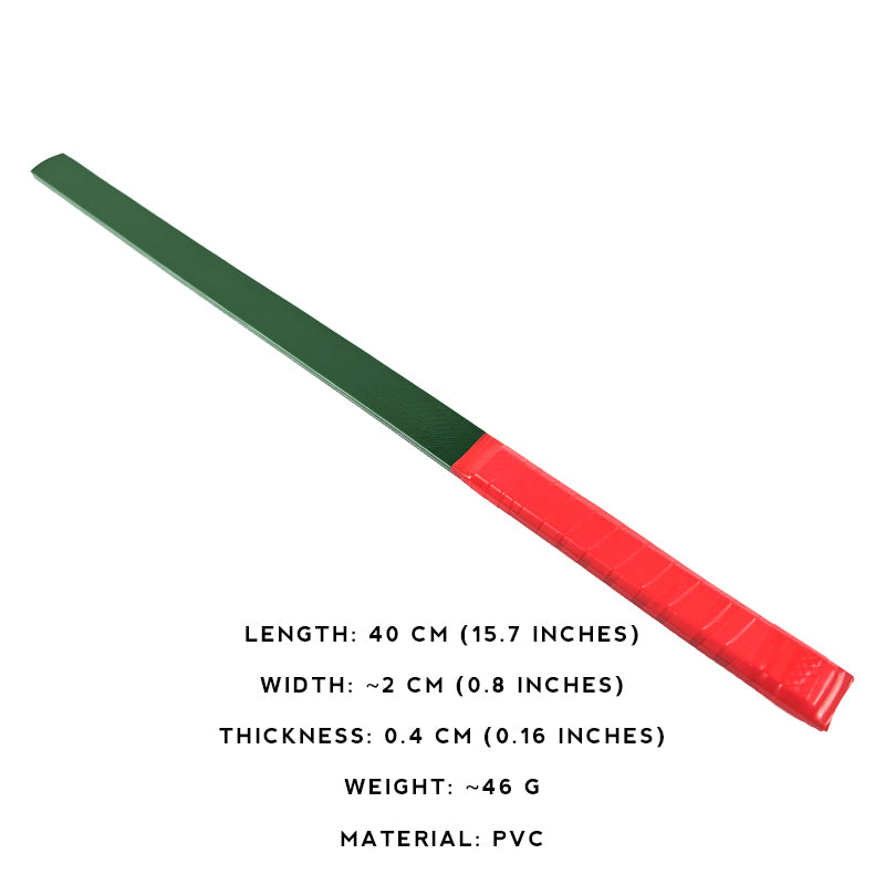 Green PVC Strip Paddle Sharp Sting