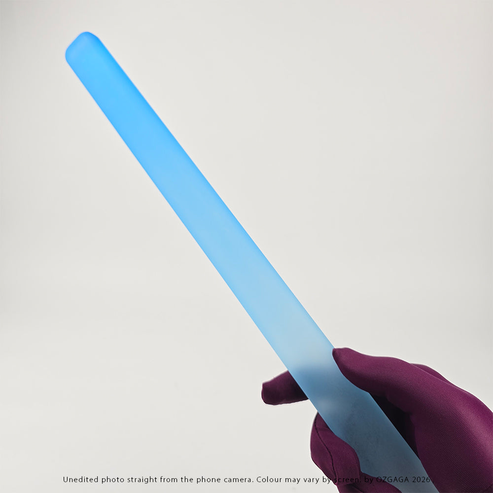 Hard Candy hand-smoothed acrylic impact rulers in six translucent colours, including pink, orange, green, blue, yellow and purple.