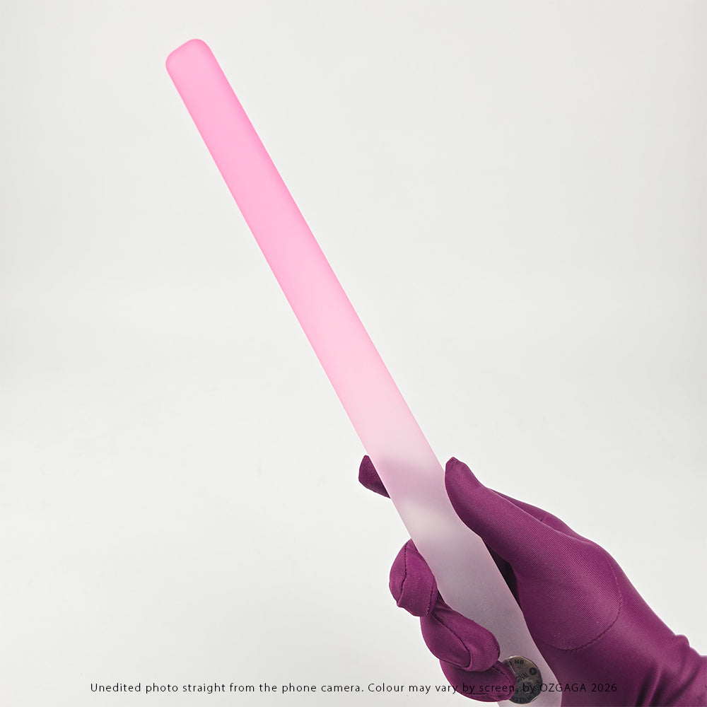 Hard Candy hand-smoothed acrylic impact rulers in six translucent colours, including pink, orange, green, blue, yellow and purple.