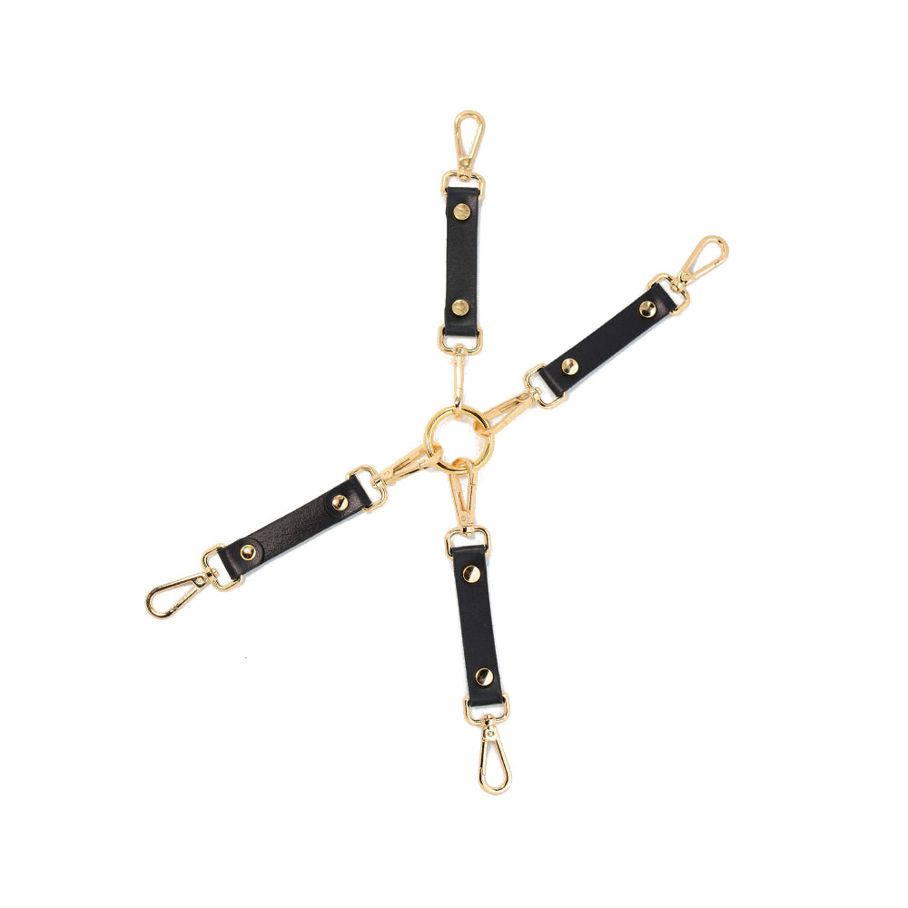 Genuine Leather BDSM Hogtie (Detachable)