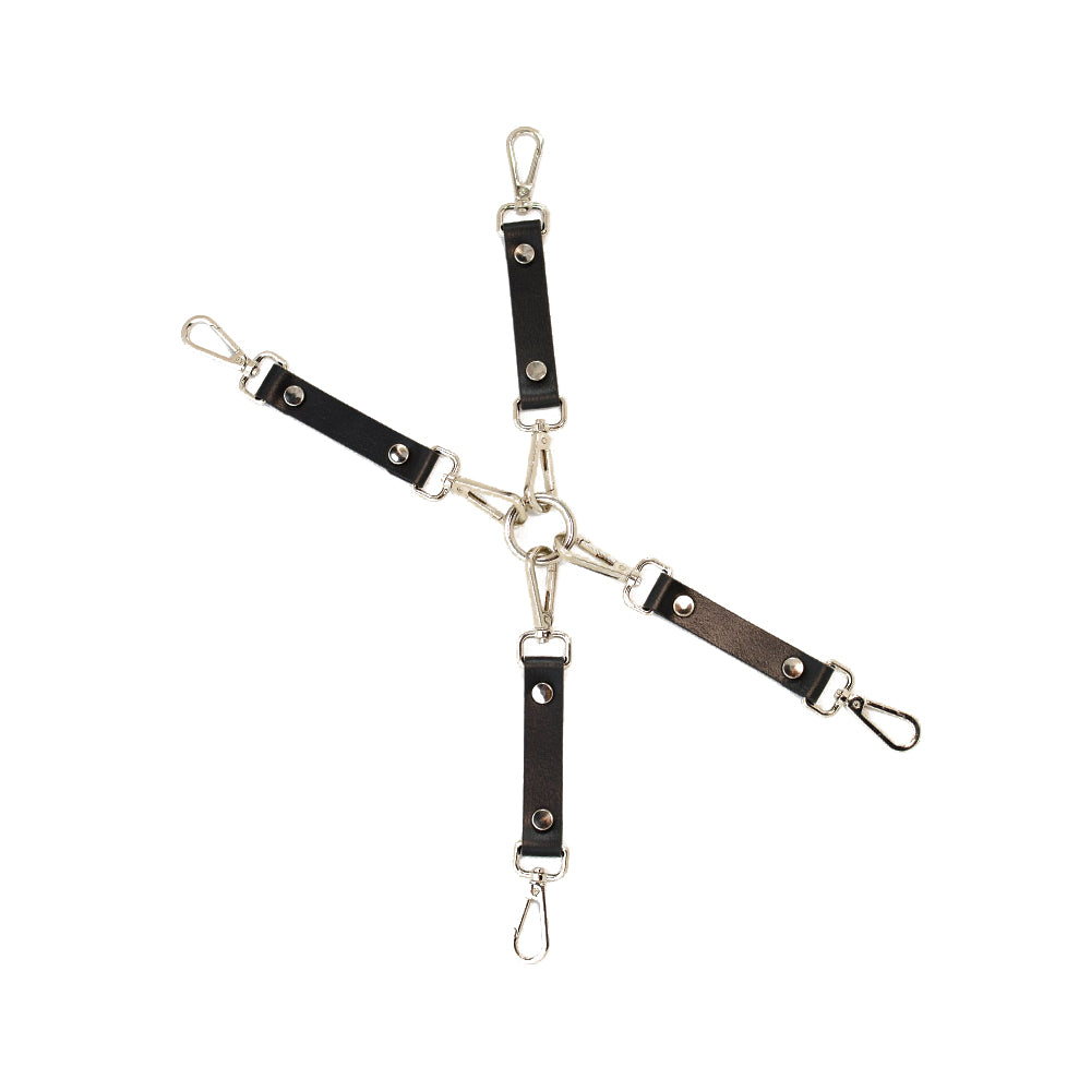 Genuine Leather BDSM Hogtie (Detachable)