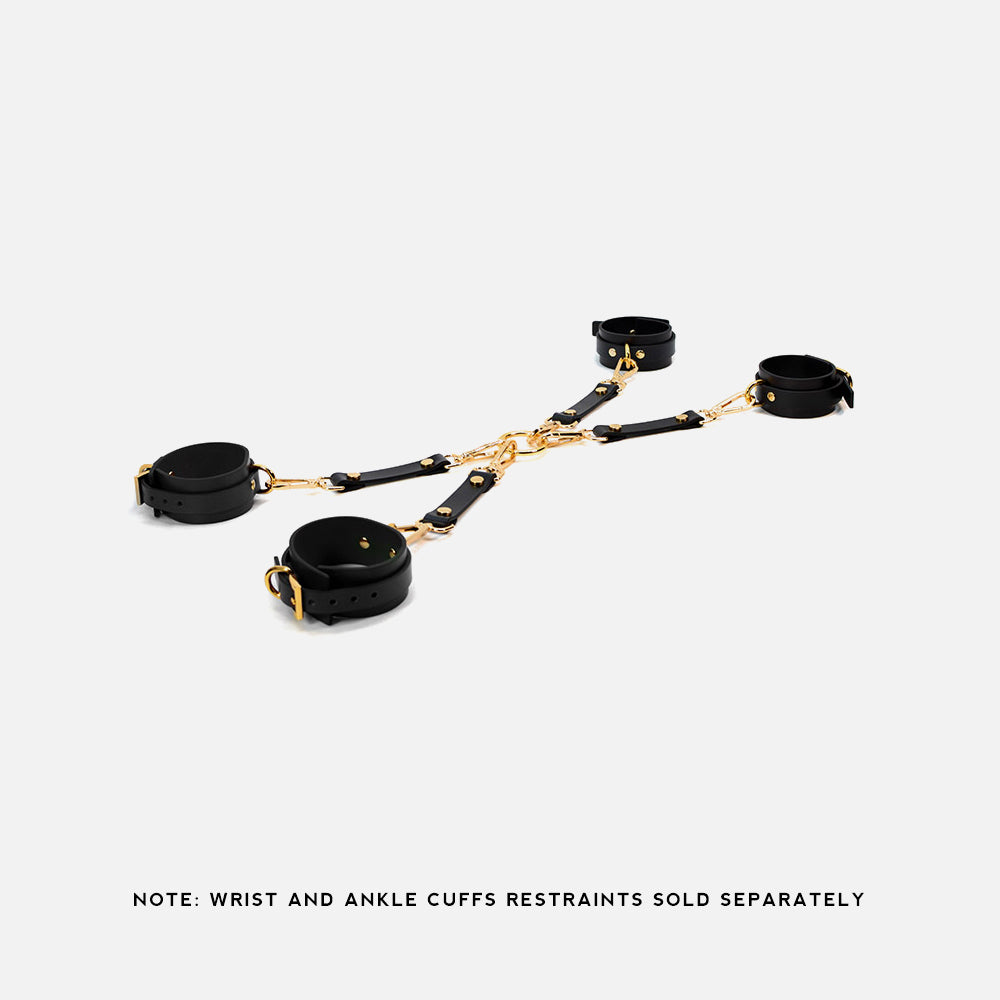 Genuine Leather BDSM Hogtie (Detachable)