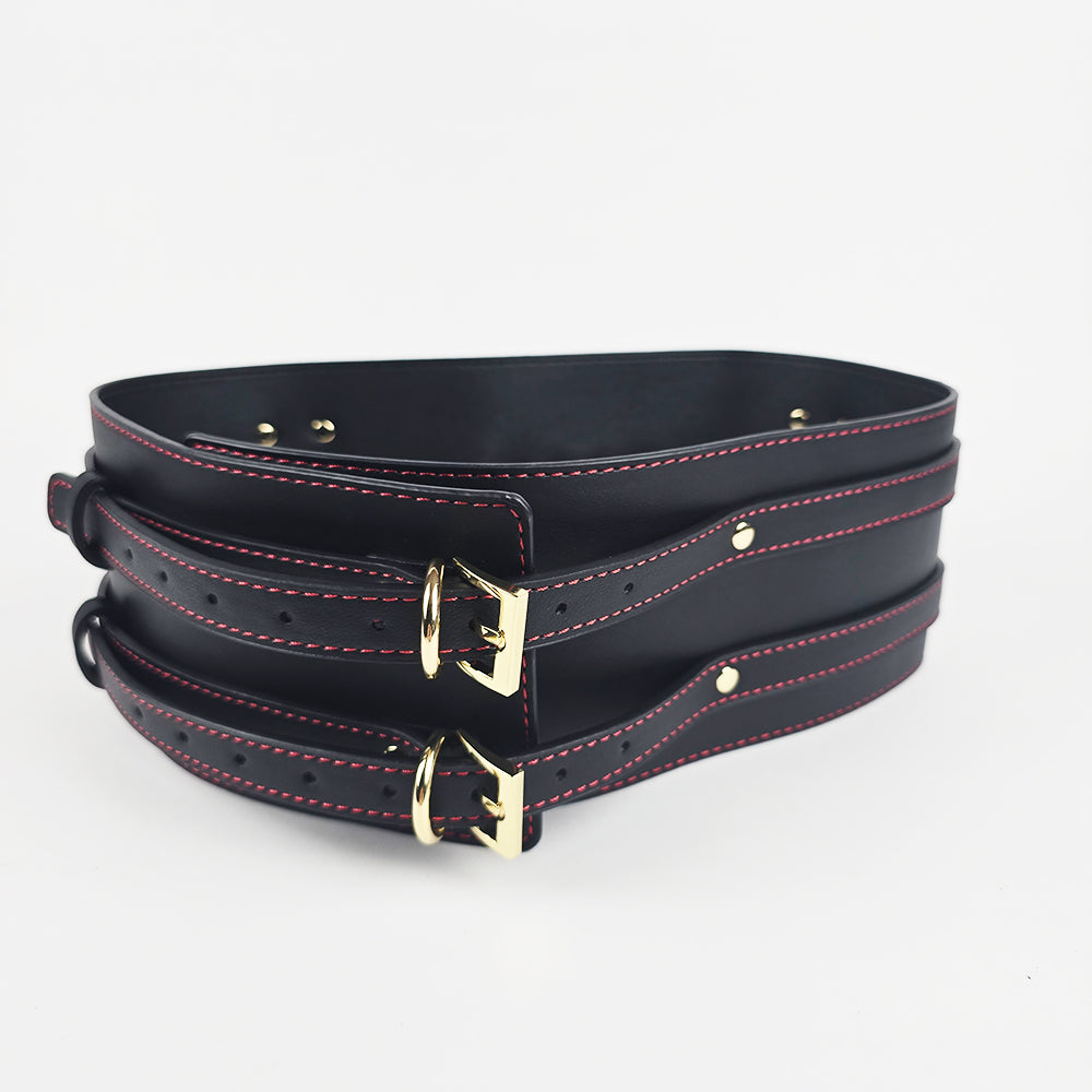 Luxe Waist Belt BDSM Restraint Bondage Set