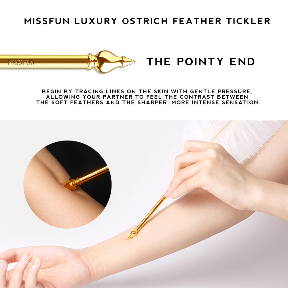 Luxury Ostrich Feather Tickler