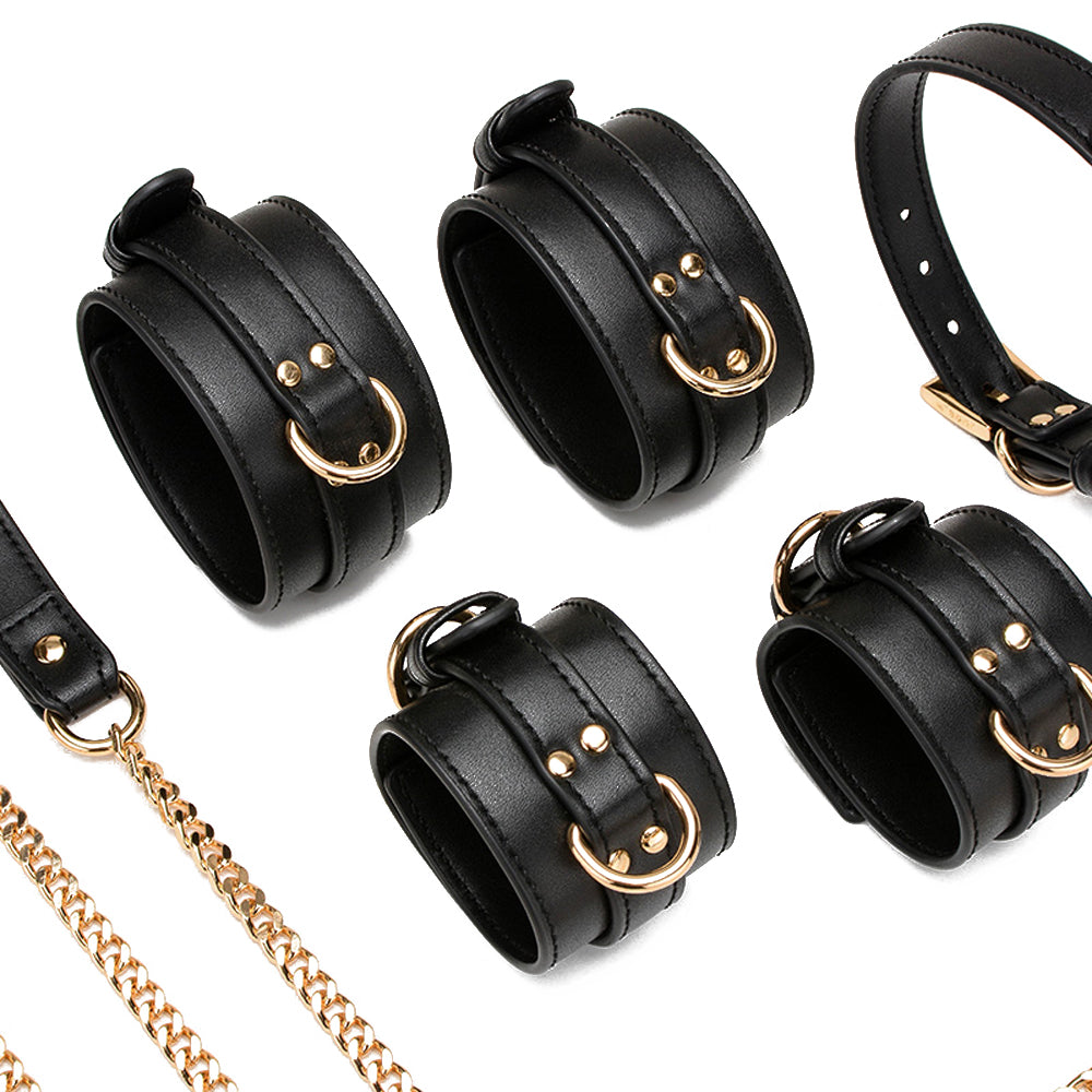 Power Play BDSM Vegan Leather Set