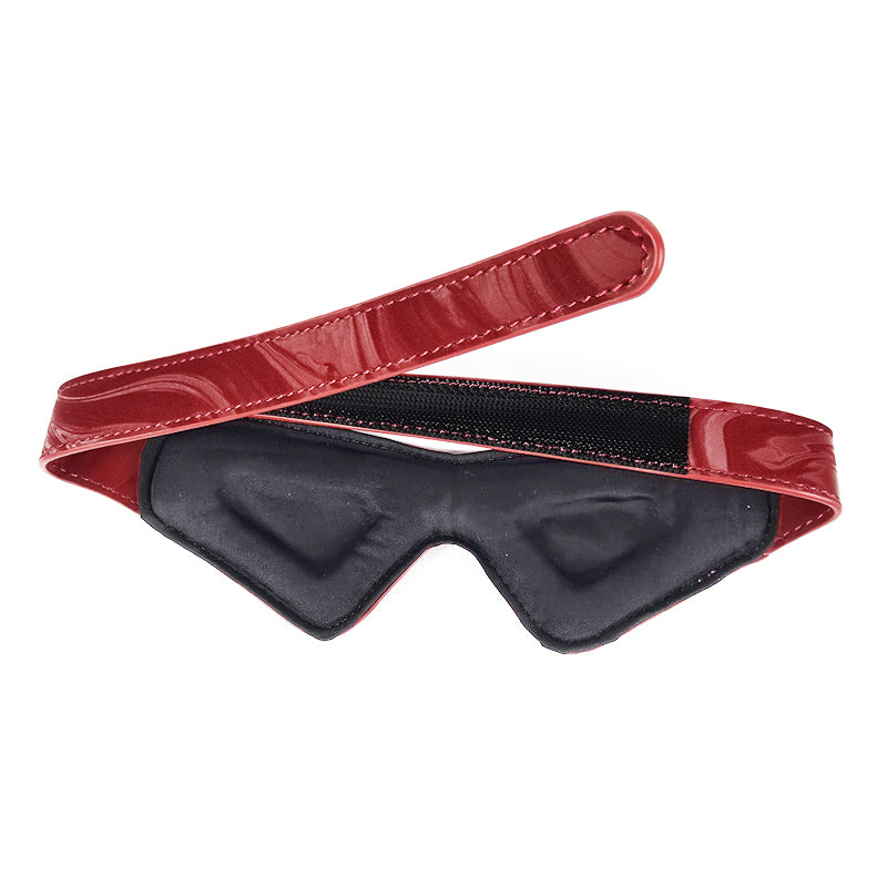 OZGAGA Deluxe Red Passion Velvet Bondage Restraint Spanking Kit (15pc)