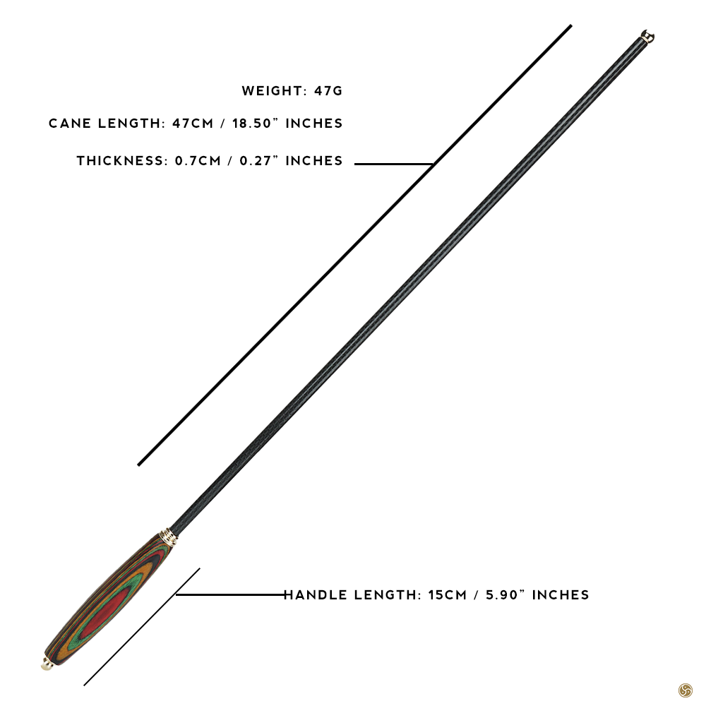 Luxury BDSM Carbon Fiber Spanking Rod