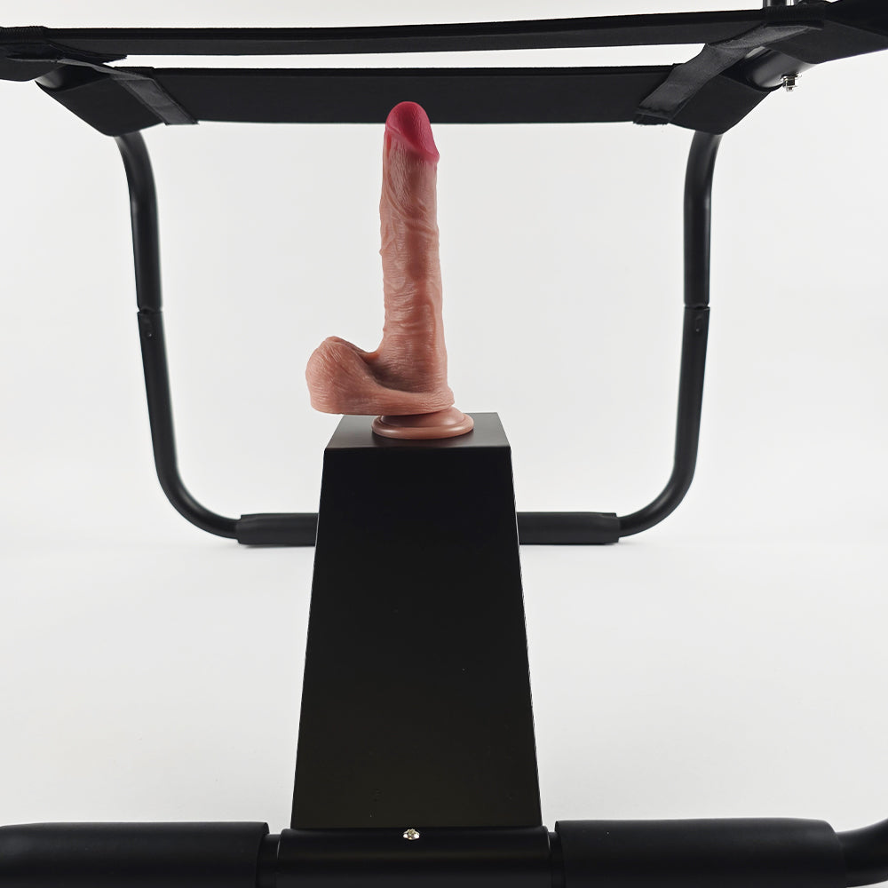 OZGAGA® Love Chair Bounce Stool with Dildo Mount | Upgraded Sex Chair with Free Suction Cup Dildo